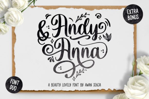 Andy Anna Typeface Review: A Romantic Script for Digital Branding