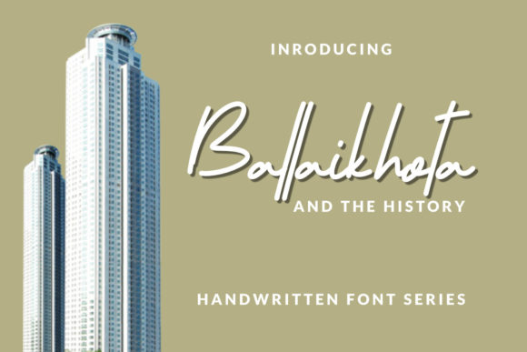 Ballaikhota: The Elegant Script Font for Scroll-Stopping Social Media Graphics