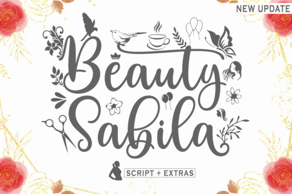 Beauty Sabila: A Graceful Script Font for Editorial Design