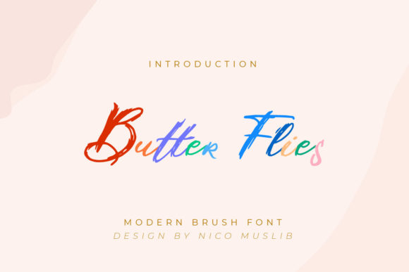 Butter Flies: A Modern Script Font for Digital Brand Identity