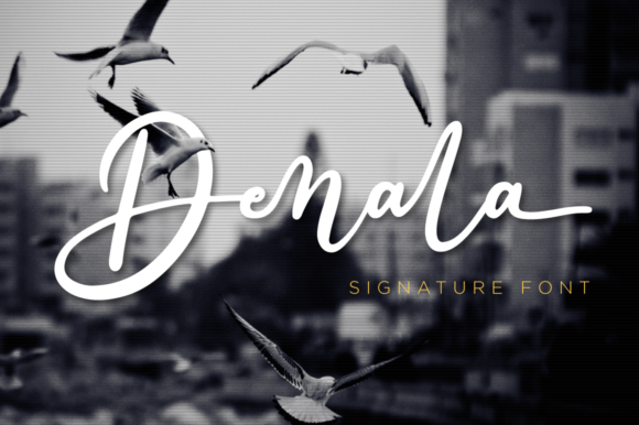 Denala: The Elegant Script Font for Polished Brand Identity
