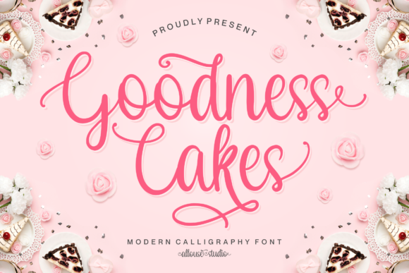 Goodness Cakes: The Handwritten Typeface for Modern Web Design