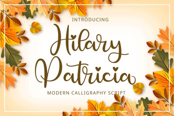 Hilary Patricia: The Elegant Handwritten Font for Modern Branding