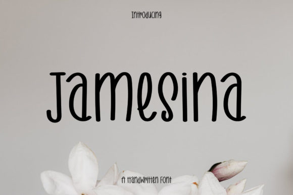 Jamesina: A Handwritten Typeface for Authentic Brand Identity