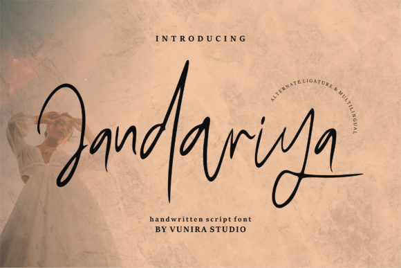 Jandariya: The Modern Script Font for Elegant Web Design