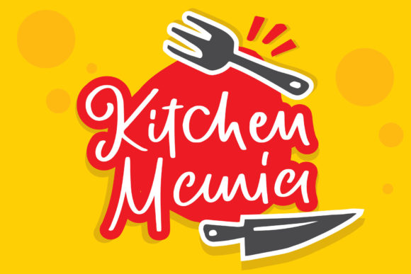 Kitchen Mania Font Review