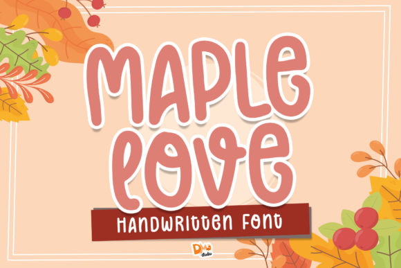 Maple Love Typeface: A Web Designer’s Take on Handwritten Elegance