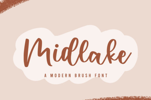 Midlake: A Playful Script Font for Editorial Design