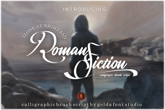 Roman Fiction: Elevating Digital Brand Identity with Elegant Script Typography