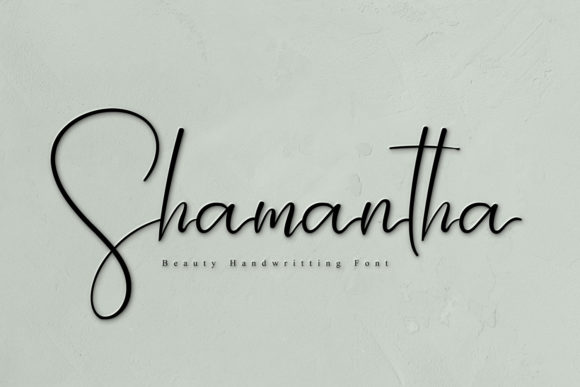 Shamantha: A Premium Script Font for High-Impact Campaign Design
