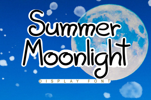 Summer Moonlight: A Sweet Script Font for Handmade Branding