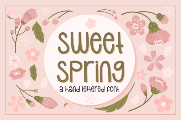 Sweet Spring Typeface Review: A Playful Script for Editorial Design