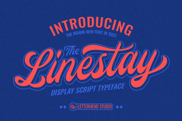 The Linestay: A Vintage Script for Editorial Design