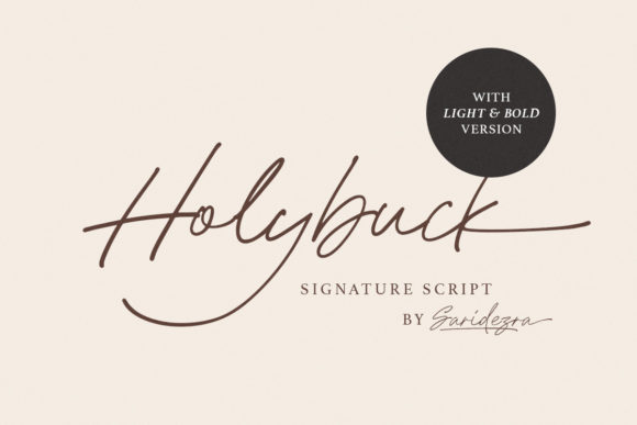 Why Holybuck Is the Perfect Script Font for Branding